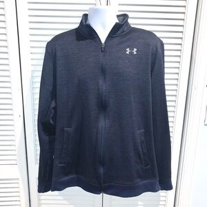 Under Armour Mens Storm Full Zip Breathable Fast Dry Sweatshirt Blue XL/TG